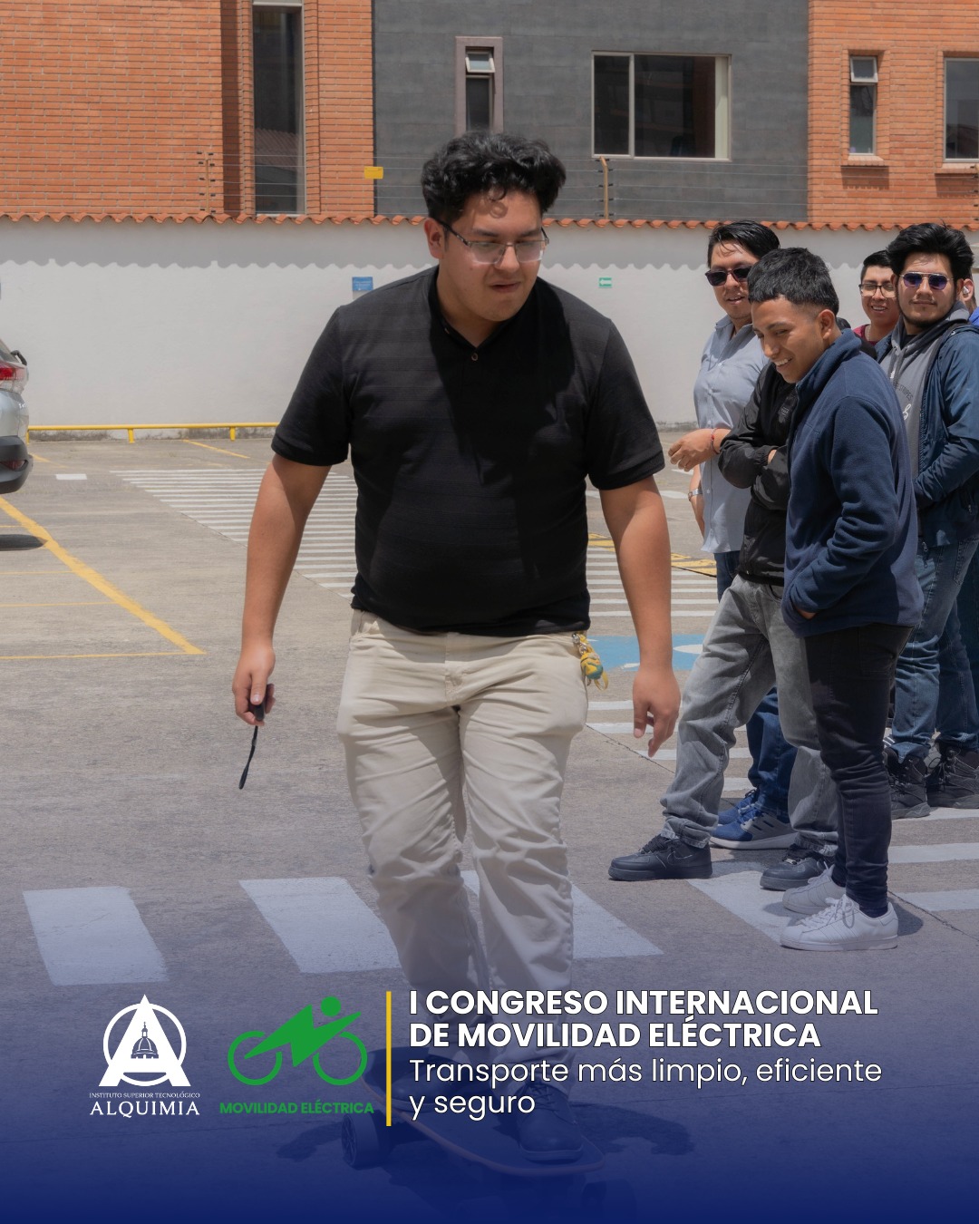 Participantes del congreso en formato vertical